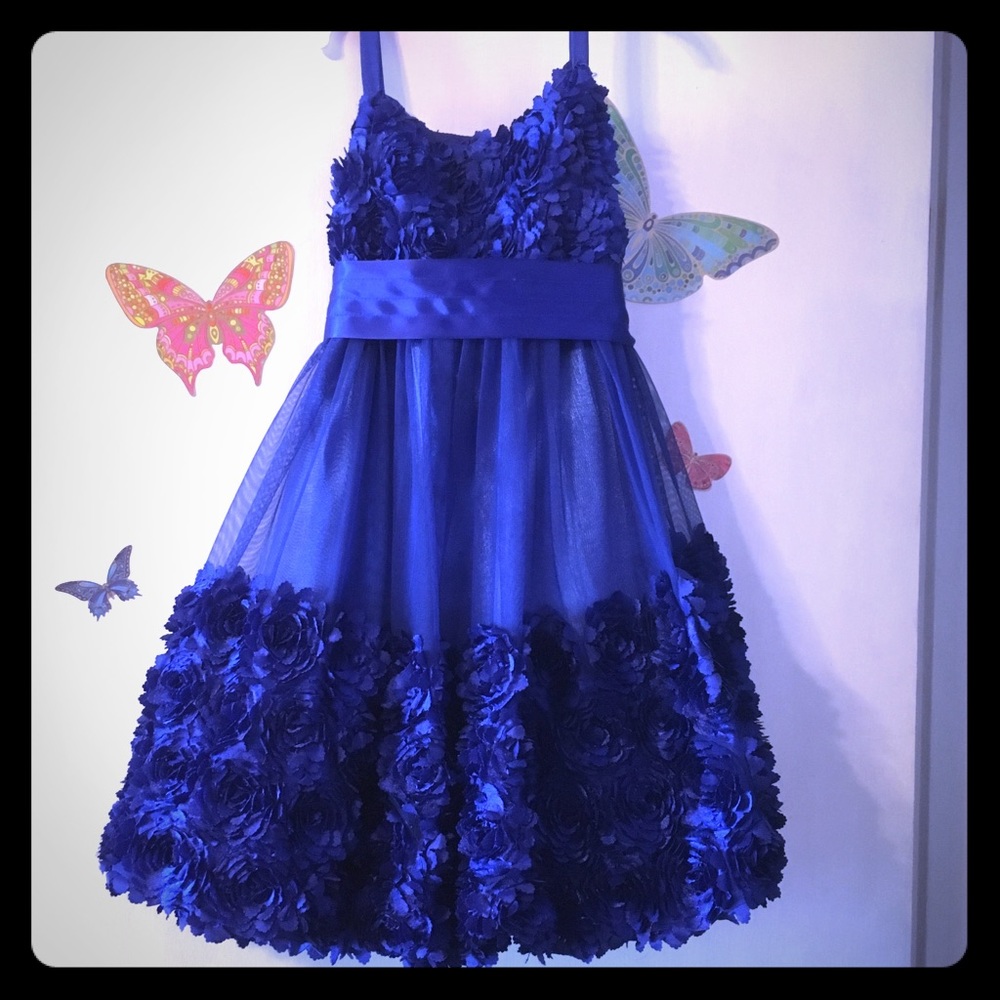 Royal blue dress size 7